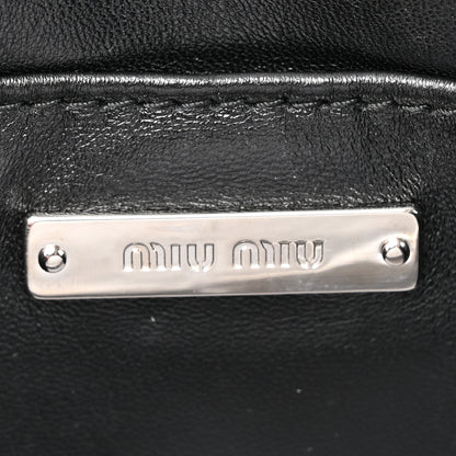 Miu Miu Nappa Crystal Starlight Mini Clutch Bag Black 6 of 9