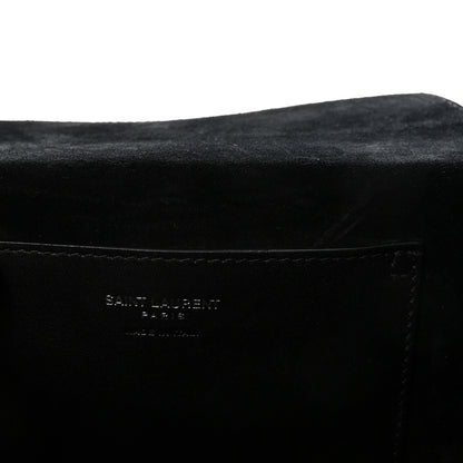 Saint Laurent Calfskin Monogram Take Away Box Black 5 of 8