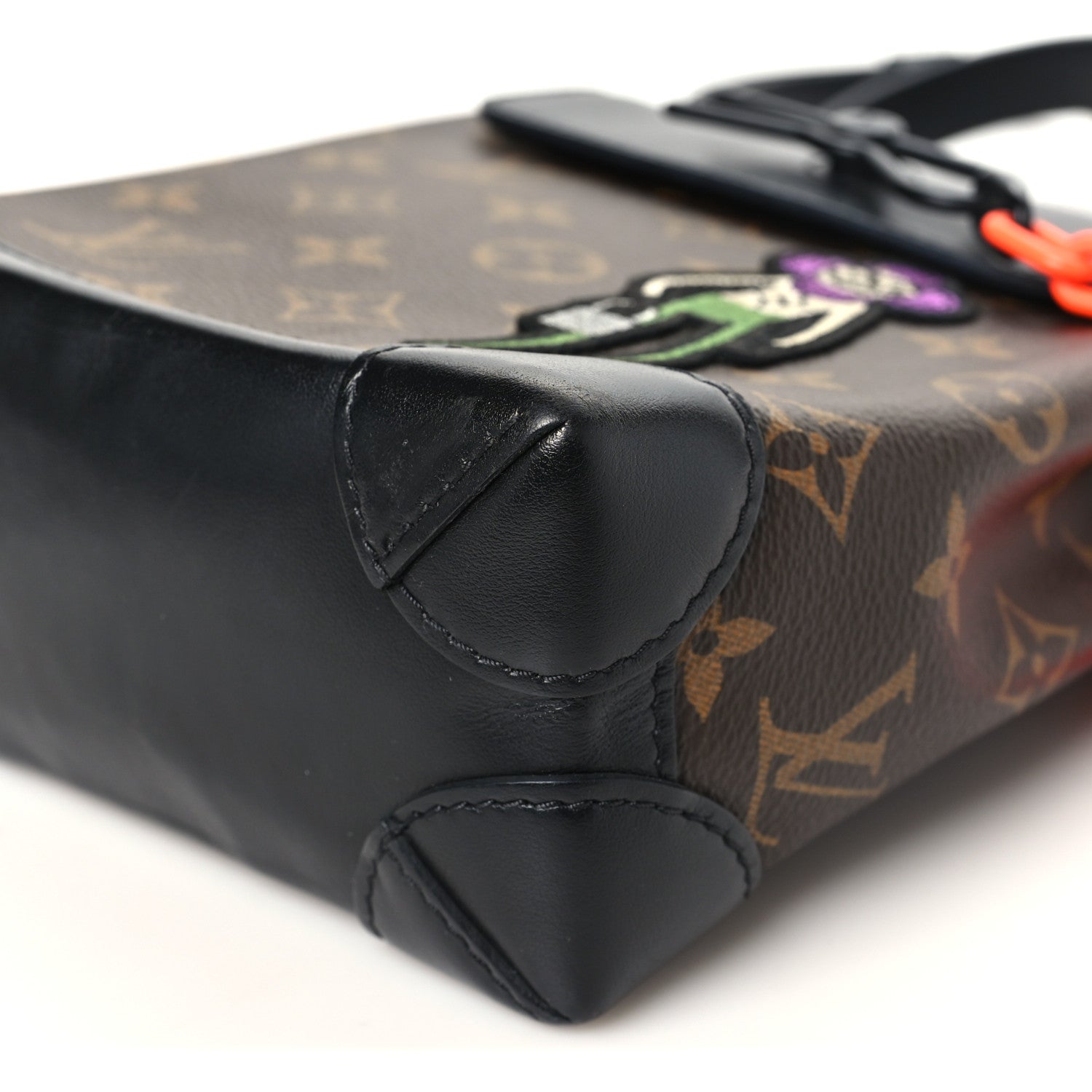 Louis Vuitton Monogram Embroidered Cartoon LV Friends Steamer XS Black 9 of 9