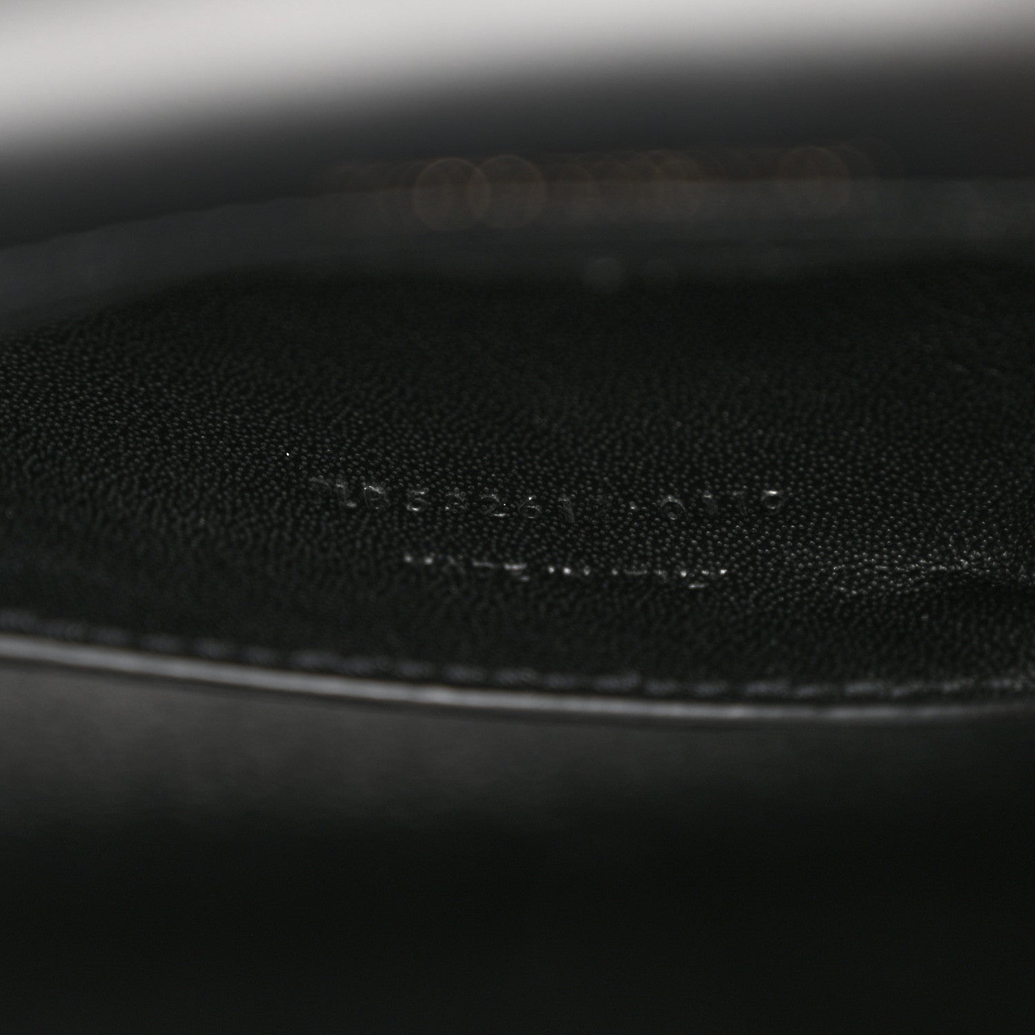 Saint Laurent Lambskin Matelasse Monogram Medium Vicky Chain Bag Black 7 of 10