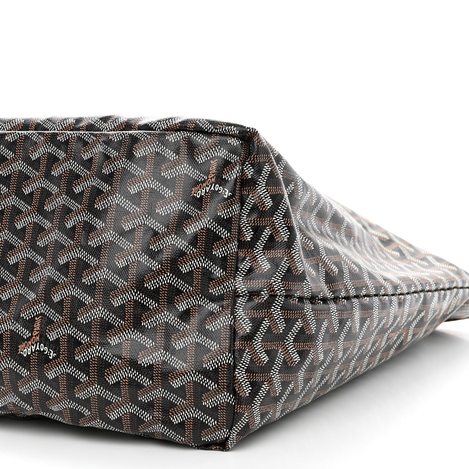 Goyard Goyardine Saint Louis GM Black Gold 12 of 15