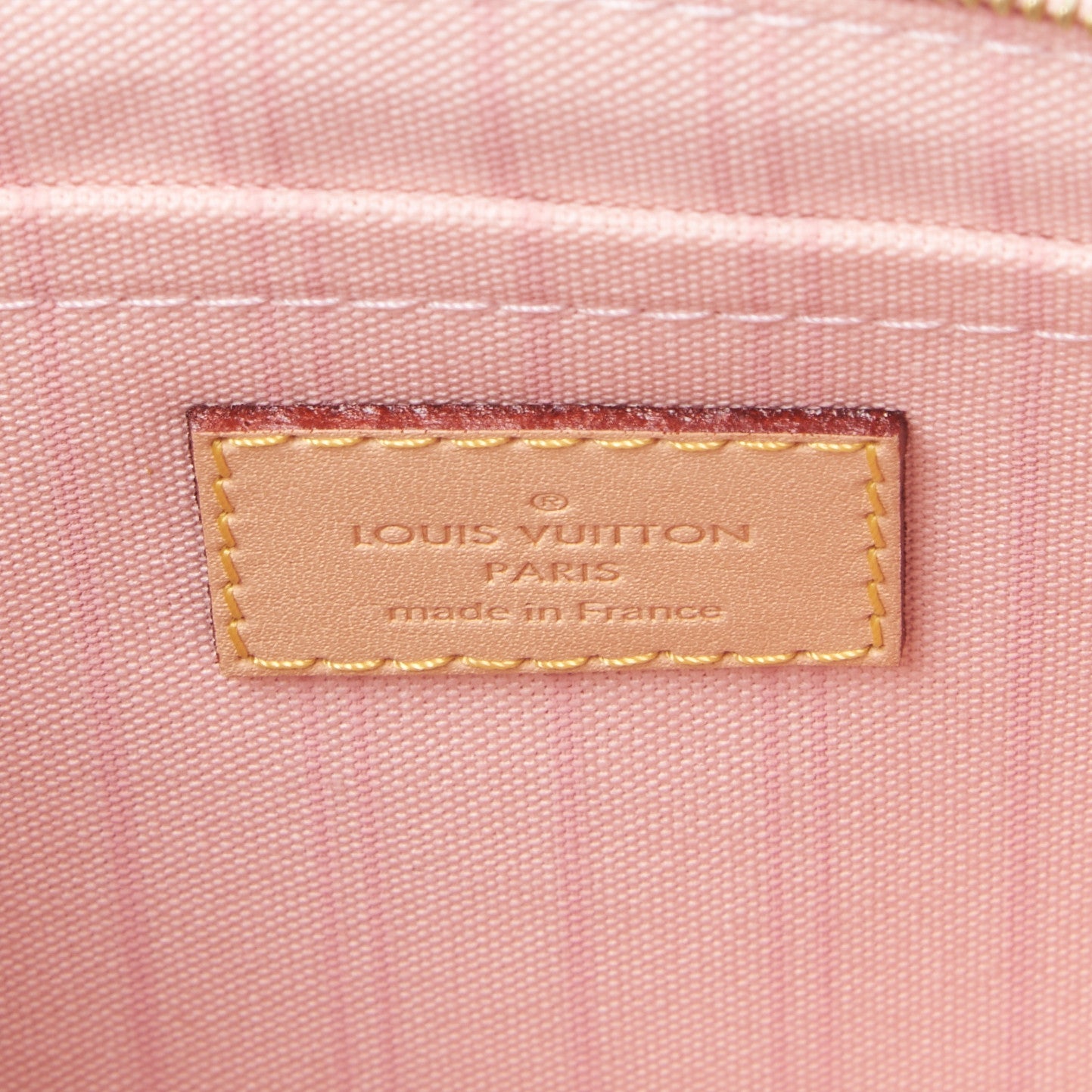 Louis Vuitton Damier Azur Neverfull MM GM Pochette Rose Ballerine 7 of 7