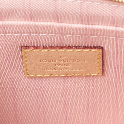 Louis Vuitton Damier Azur Neverfull MM GM Pochette Rose Ballerine 7 of 7