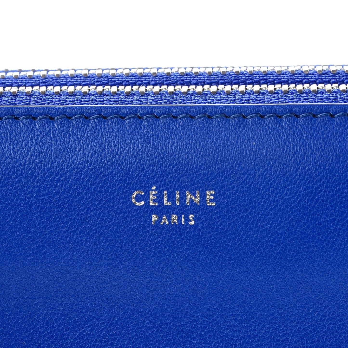 Lambskin Small Trio Crossbody Bag Electric Blue