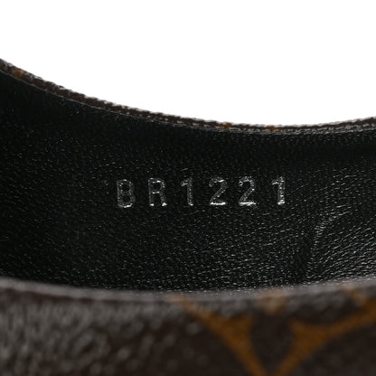 Louis Vuitton Monogram Cherie Pumps 39.5 Black 8 of 11