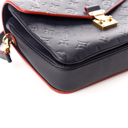 Louis Vuitton Empreinte Pochette Metis Marine Rouge 8 of 9