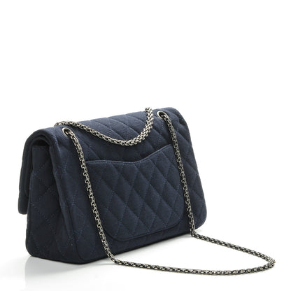 Chanel Jersey Quilted 2.55 Reissue 227 Flap Navy 3 of 7