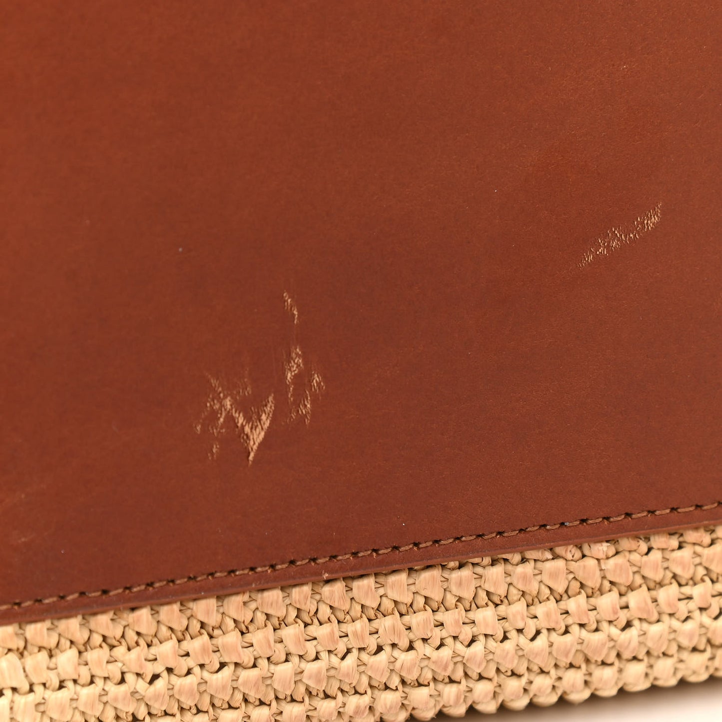 Raffia Tote Naturale Brown