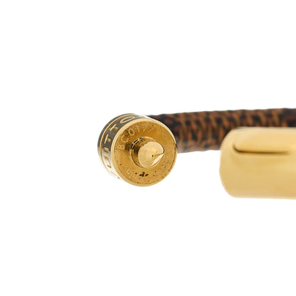 Louis Vuitton Damier Ebene Keep It Bracelet 17 4 of 6