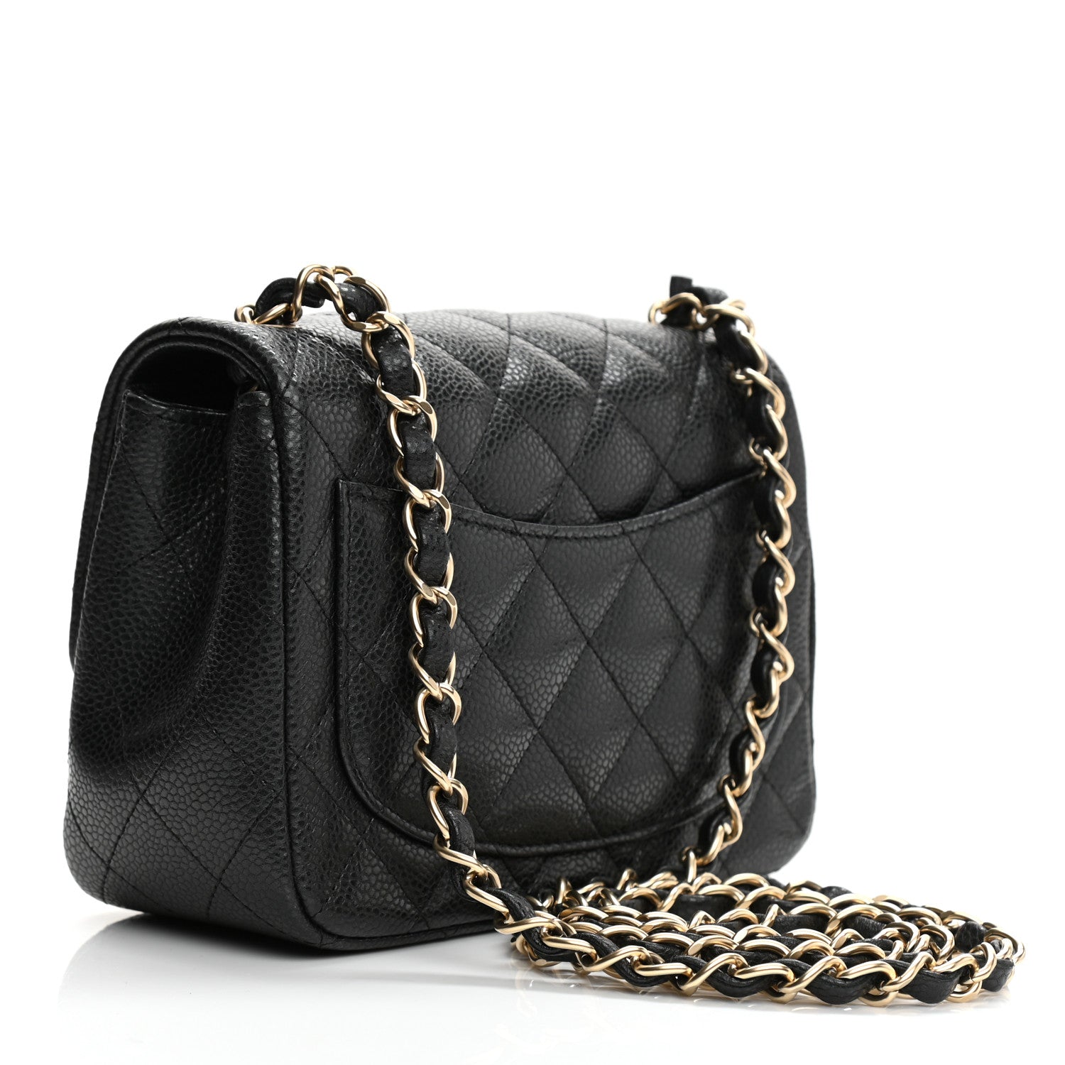 Chanel Caviar Quilted Mini Square Flap Black 3 of 8
