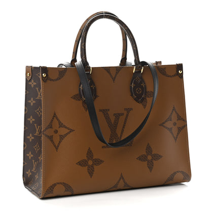 Louis Vuitton Reverse Monogram Giant Onthego MM 3 of 10