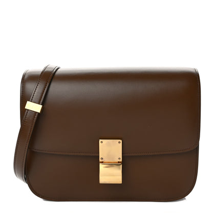 Celine Box Calfskin Medium Classic Box Flap Bag Camel 1 of 8