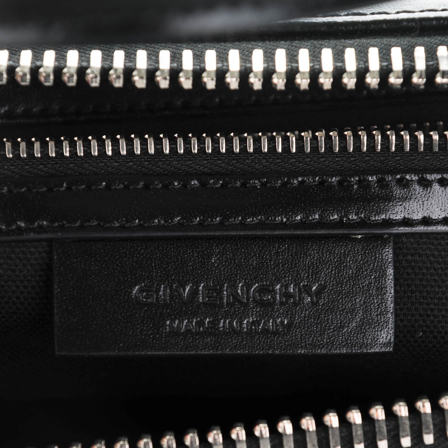 Givenchy Shiny Lord Calfskin Medium Antigona Black 6 of 7
