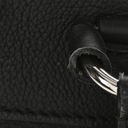Louis Vuitton Calfskin Lockme Backpack Black 9 of 10