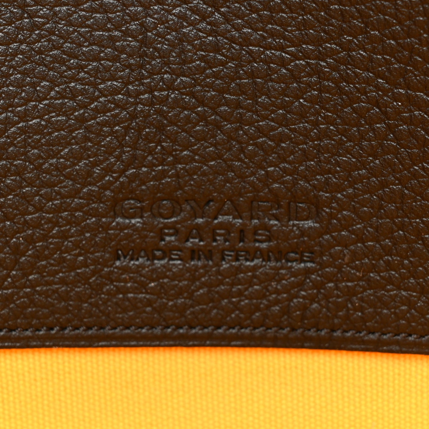 Goyardine Senat MM Pocket Black