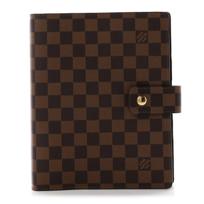 Louis Vuitton Damier Ebene Large Ring Agenda Cover 1 of 6