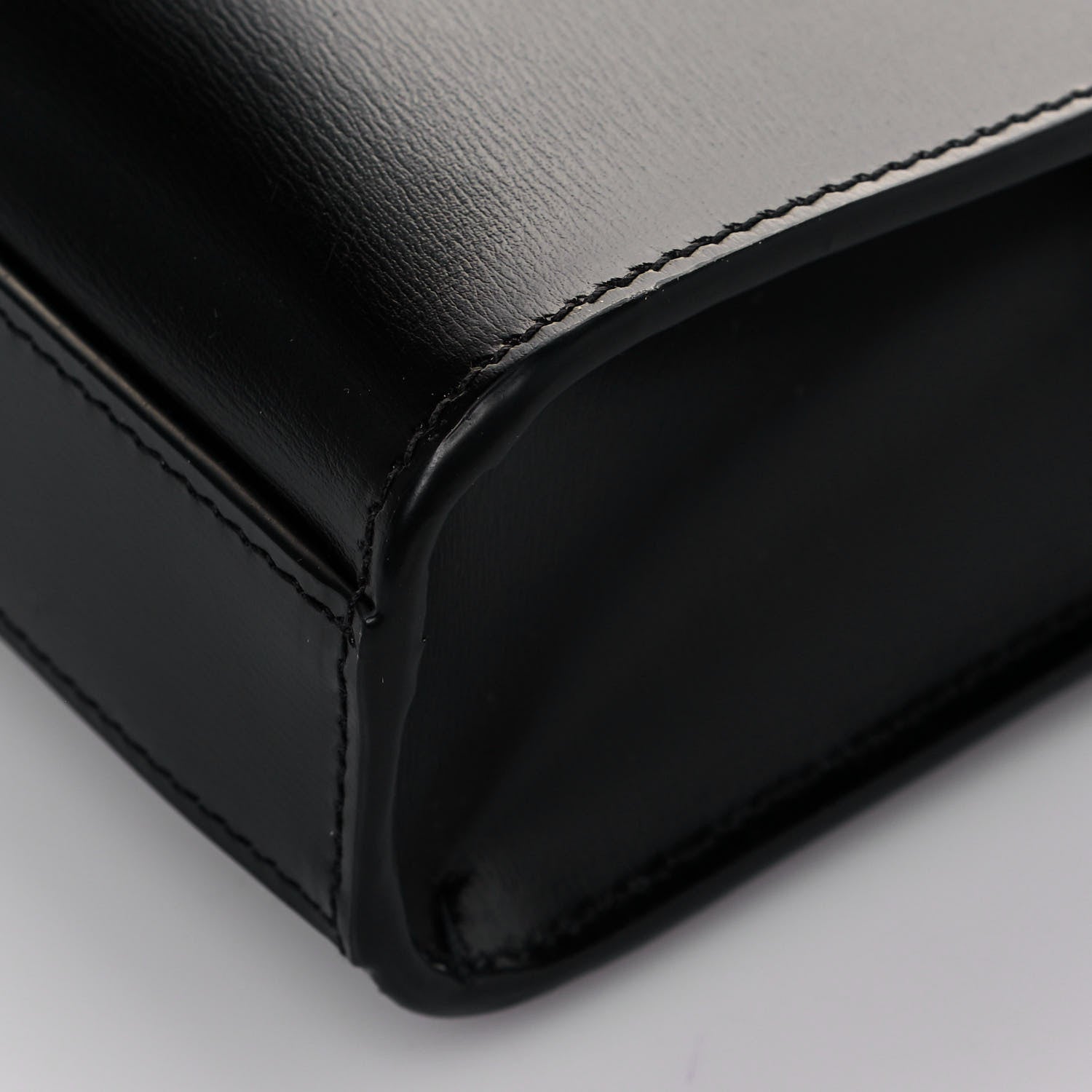 Saint Laurent Smooth Calfskin Manhattan Shoulder Bag Black 11 of 12