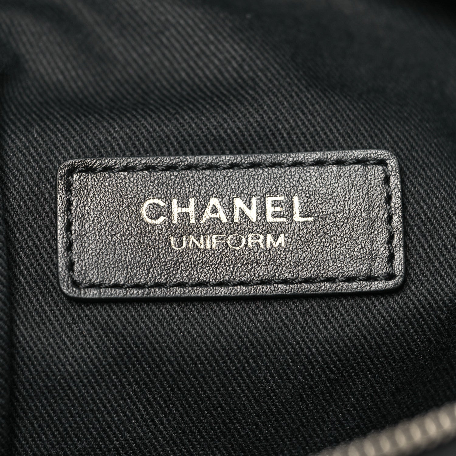 Chanel Lambskin Quilted Waist Belt Bag Black 6 of 10