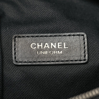 Chanel Lambskin Quilted Waist Belt Bag Black 6 of 10