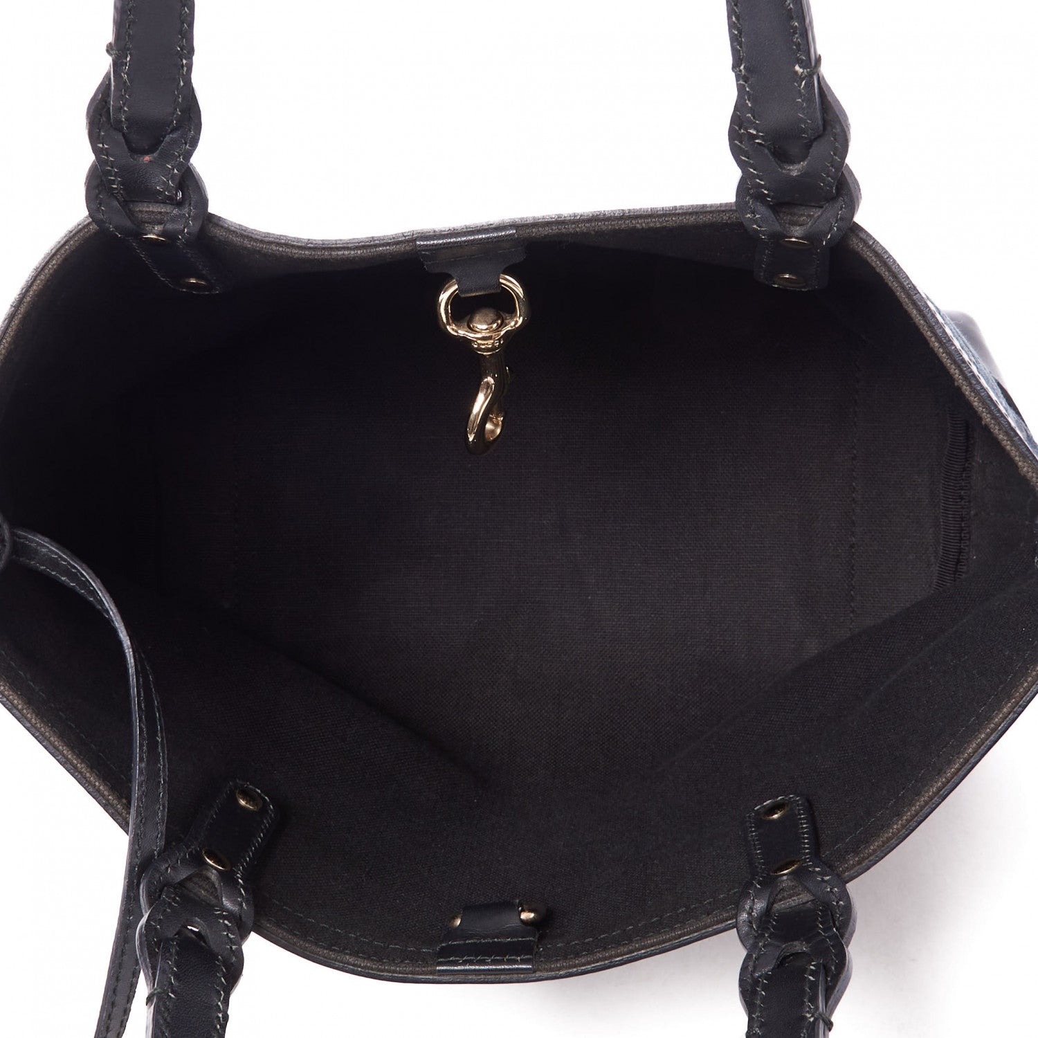 Gucci Monogram Small Craft Tote Black 4 of 9