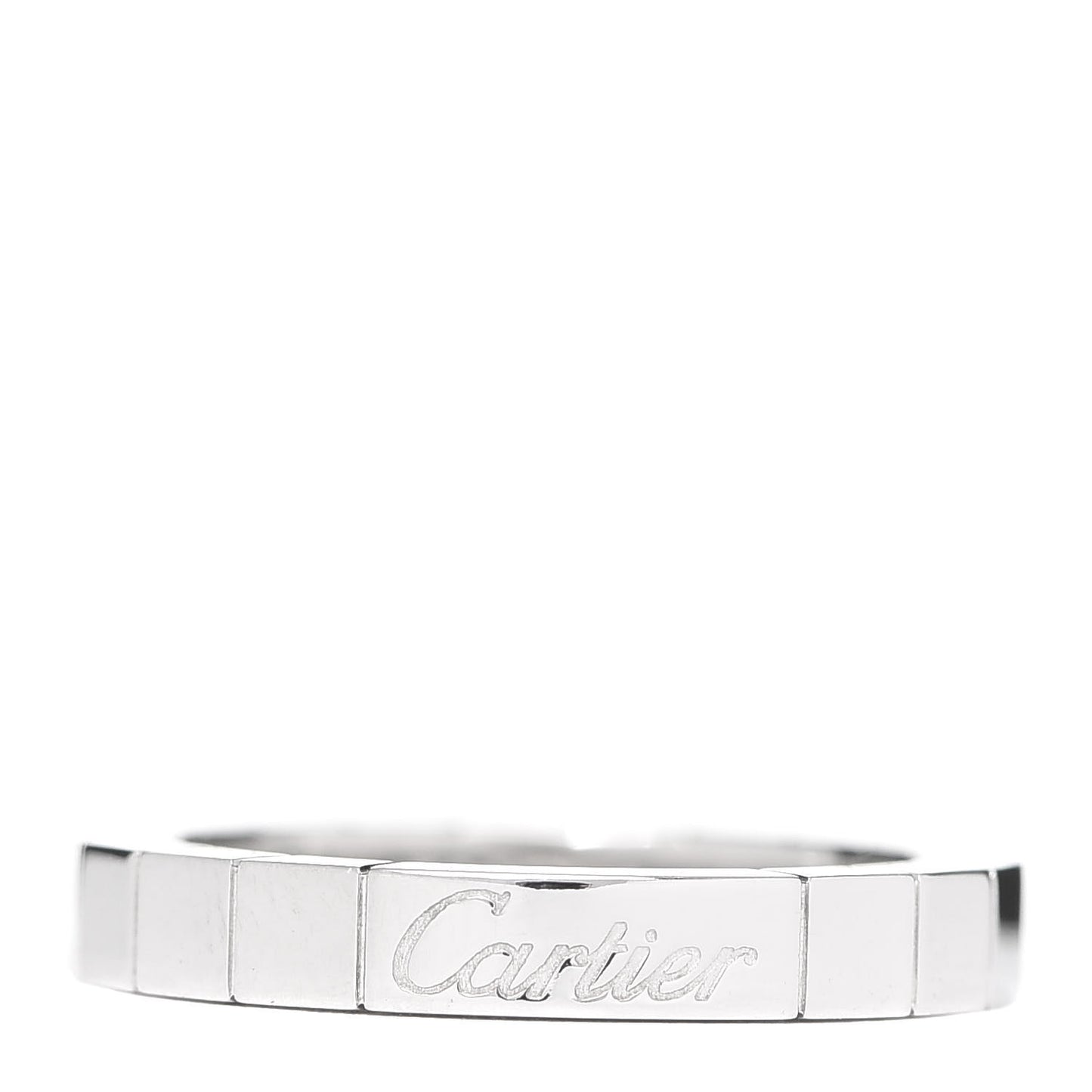 18K White Gold Lanieres Ring 49 5