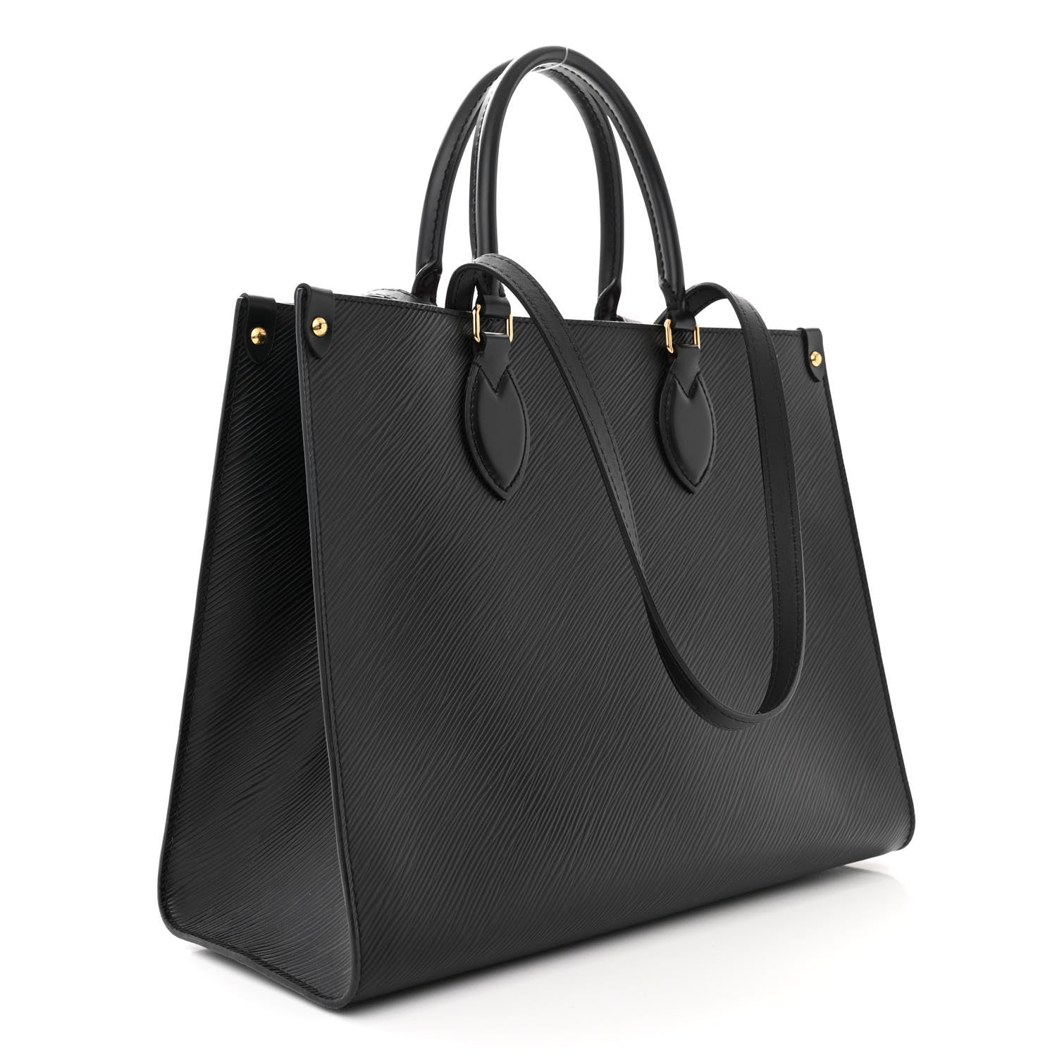 Louis Vuitton Epi Onthego MM Black 3 of 10