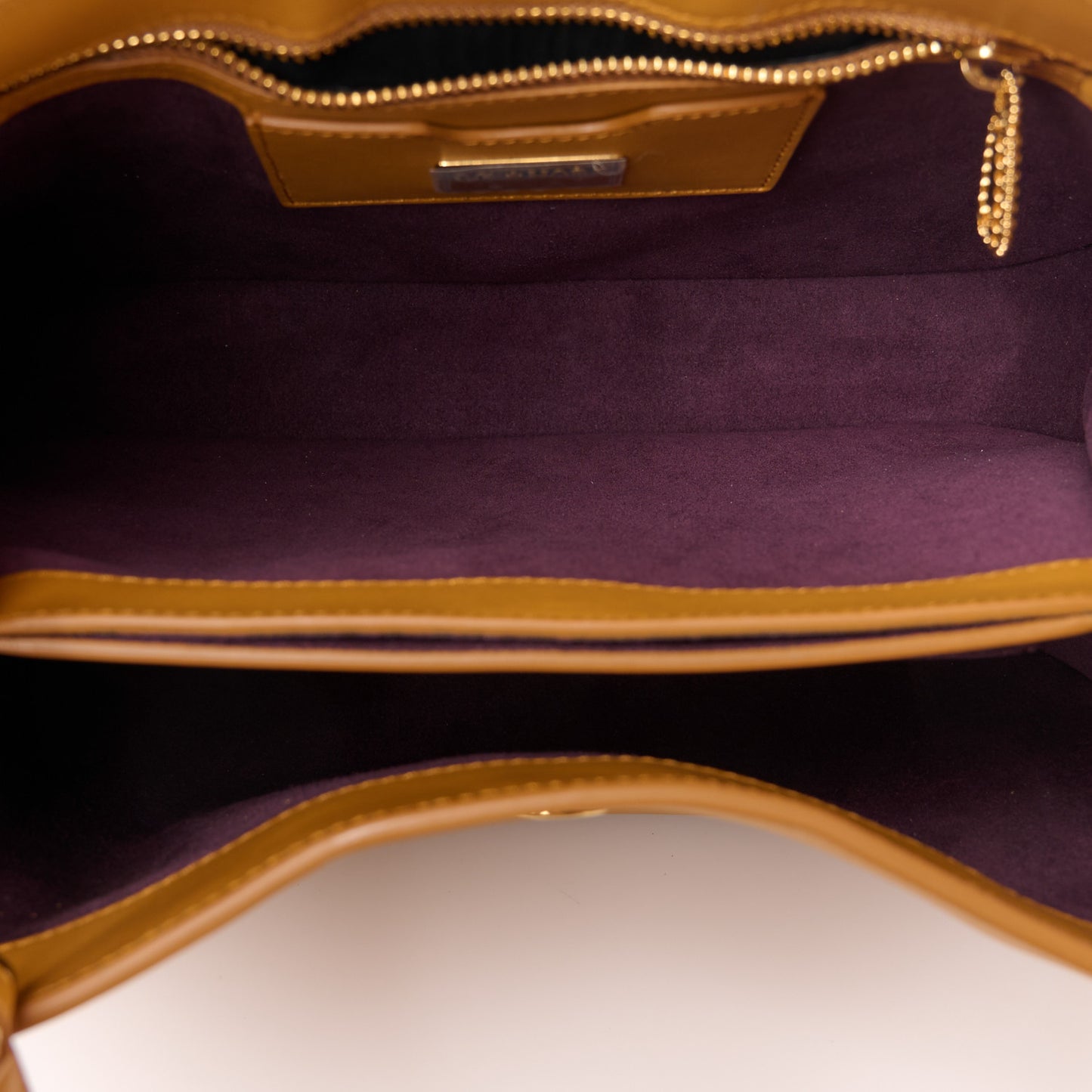 Smooth Calfskin Small DG Amore Satchel Bag Camel