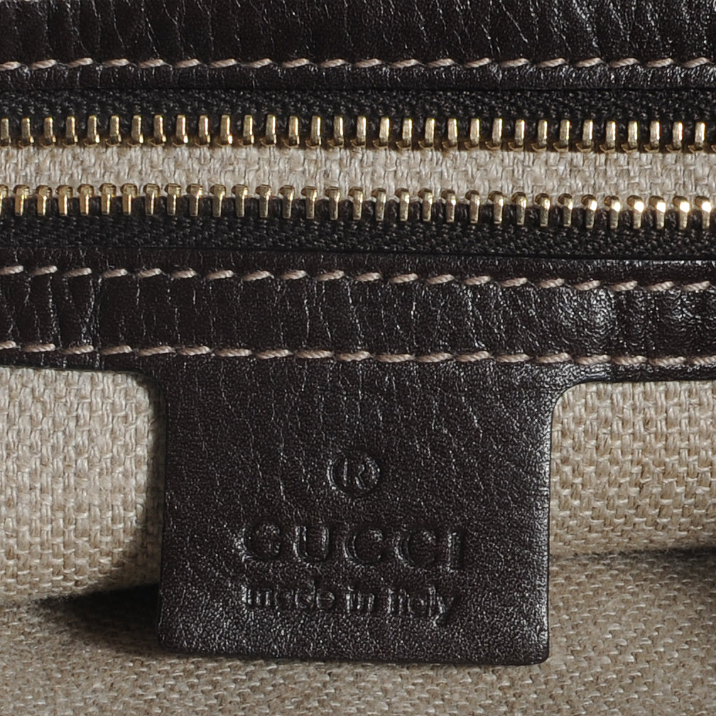 Gucci Pony Hair Zebra Print Bouvier Hobo Brown 6 of 8