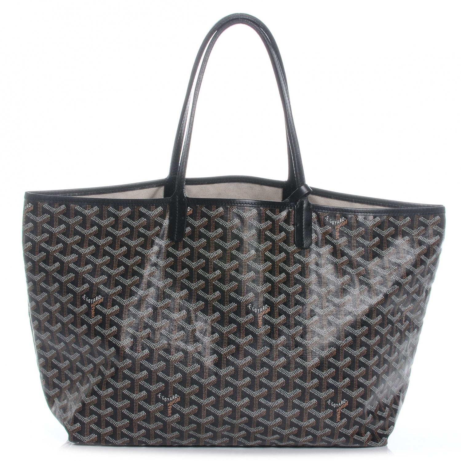 Goyard Goyardine Saint Louis PM Black 1 of 8