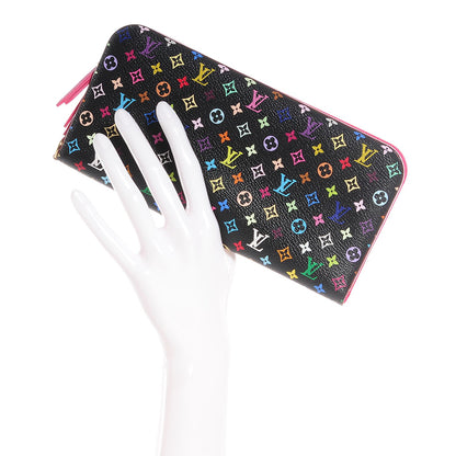 Louis Vuitton Monogram Multicolor Insolite Wallet Black Grenade 2 of 8