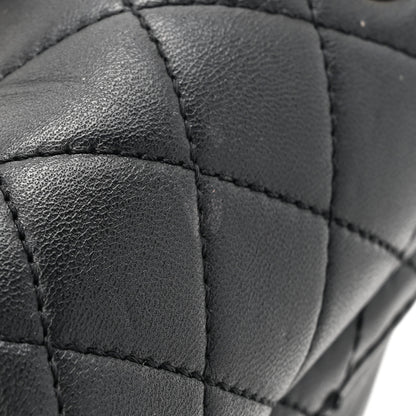 Chanel Lambskin Quilted Small Duma Drawstring Backpack Black 12 of 13