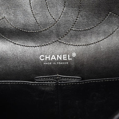 Chanel Metallic Calfskin Striped 2.55 Reissue 227 Silver 16 of 18