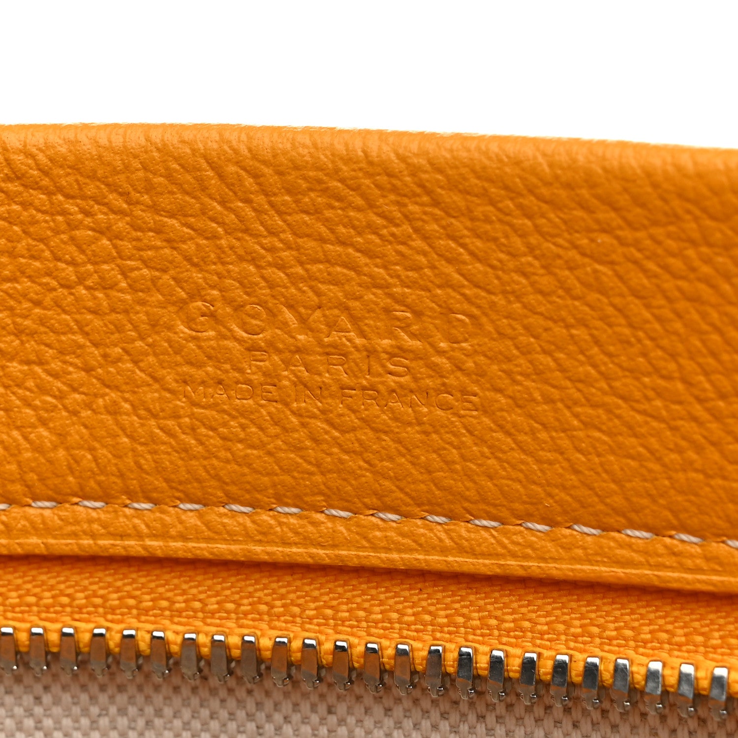 Goyard Goyardine Conti Pouch Yellow 5 of 8
