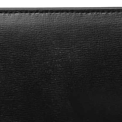 Saint Laurent Smooth Calfskin Medium Monogram Sunset Satchel Black 12 of 17