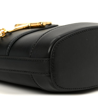 Gucci Arabella Calfskin Horsebit 73 Medium Bucket Bag Black 9 of 10