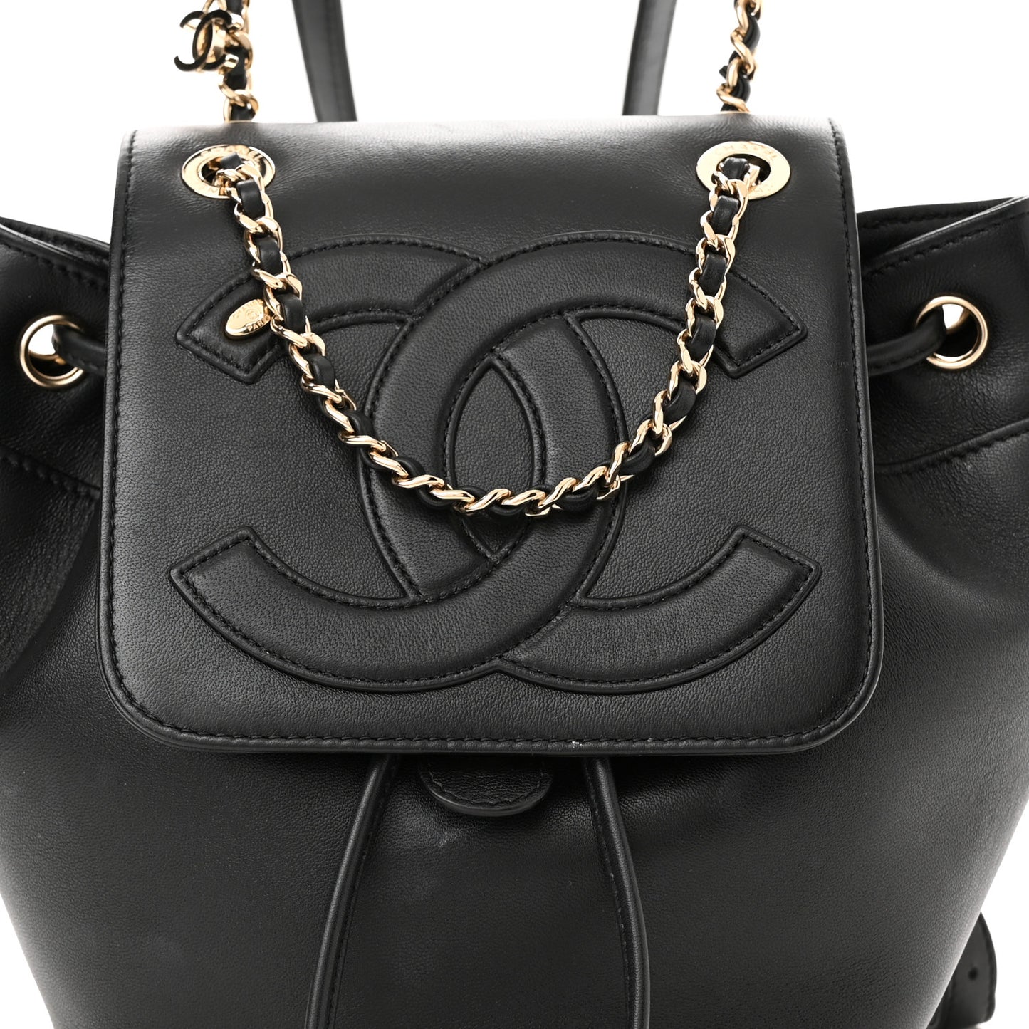 Lambskin CC Mania Backpack Black