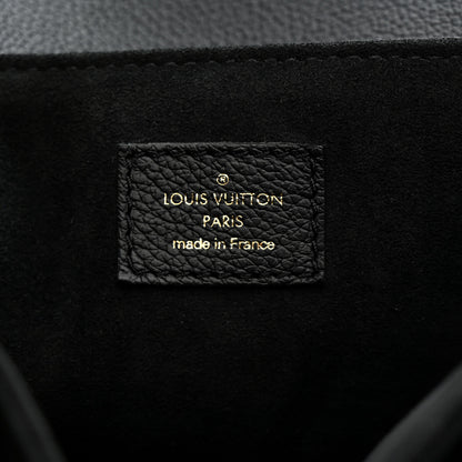 Louis Vuitton Grained Calfskin Lockme Oxford Black 6 of 9