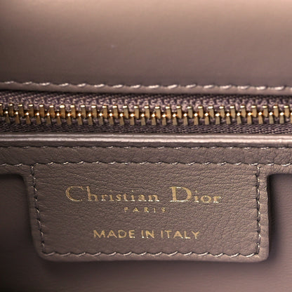Christian Dior Calfskin Cannage Small Caro Bag Taupe 6 of 11