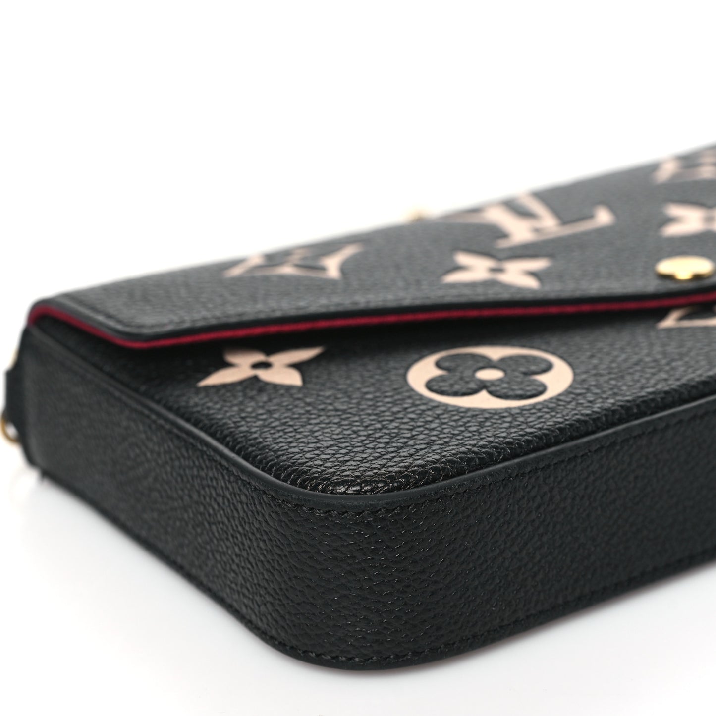 Empreinte Monogram Giant Felicie Pochette Black Beige