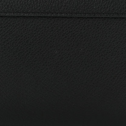 Louis Vuitton Calfskin Lockme II Wallet Black 10 of 11