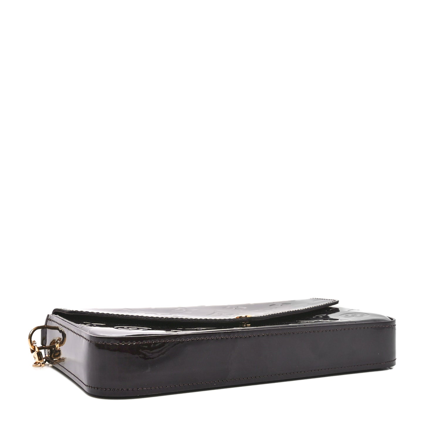 Vernis Pochette Felicie Chain Wallet Amarante
