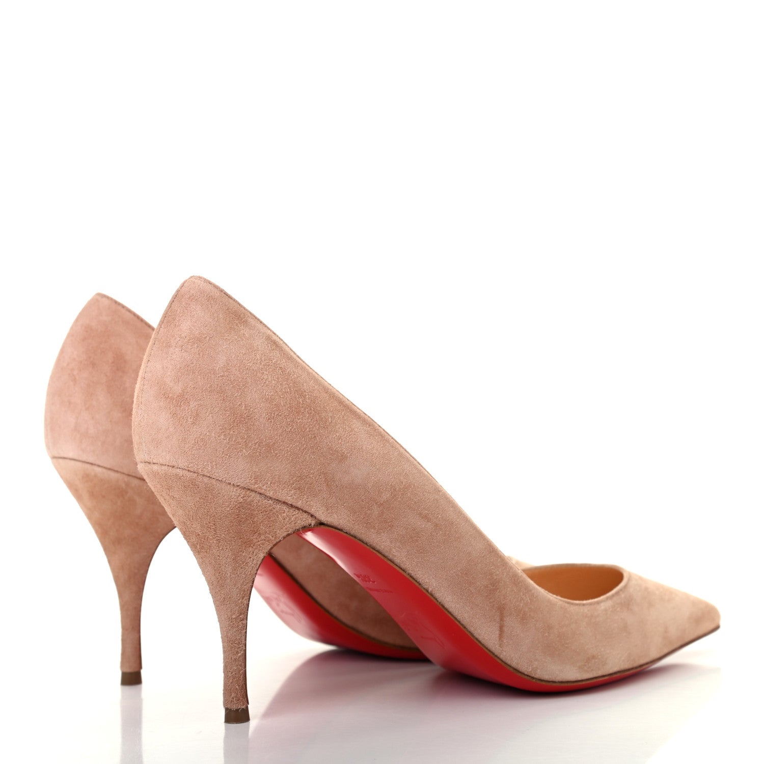 Christian Louboutin Veau Velours Clare 80 Pumps 38.5 Courtisane 4 of 7