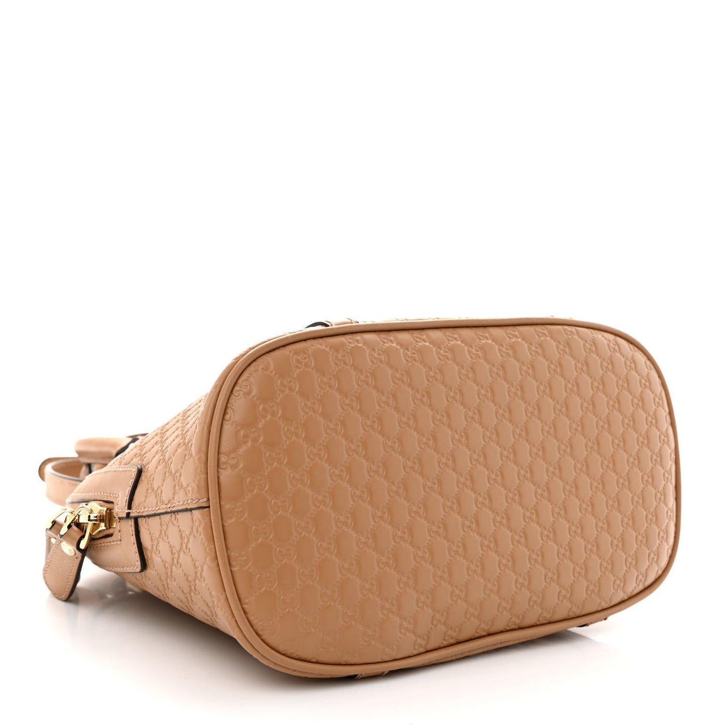 Soft Microguccissima Mini Dome Bag Camelia