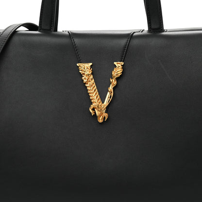 Versace Nappa Barocco Virtus Top Handle Bag 7 of 9