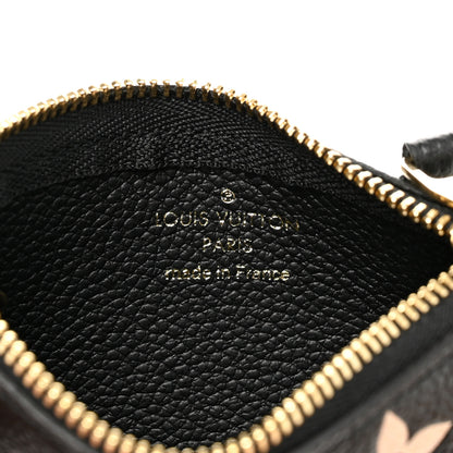 Louis Vuitton Empreinte Monogram Giant Key Pouch Black Beige 6 of 8