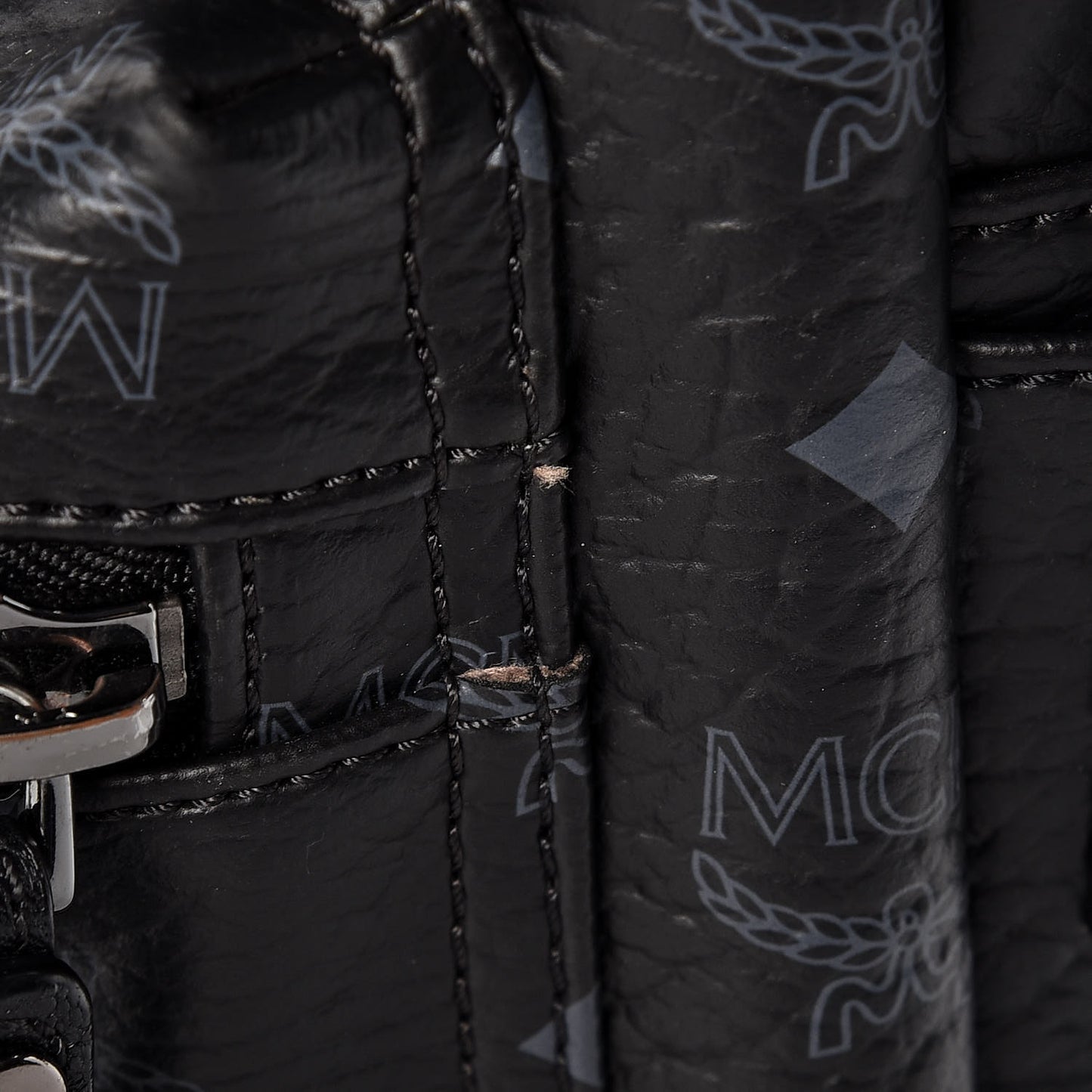 Visetos Small Side Stud Stark Backpack Black