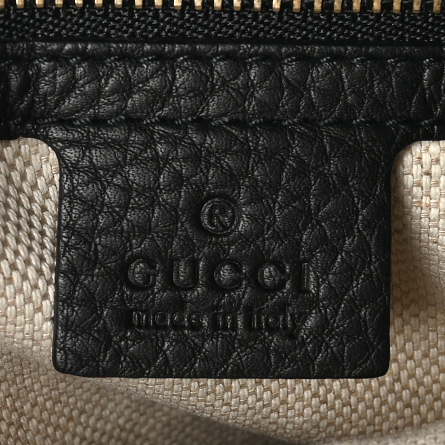 Pebbled Calfskin Medium Soho Chain Shoulder Bag Black