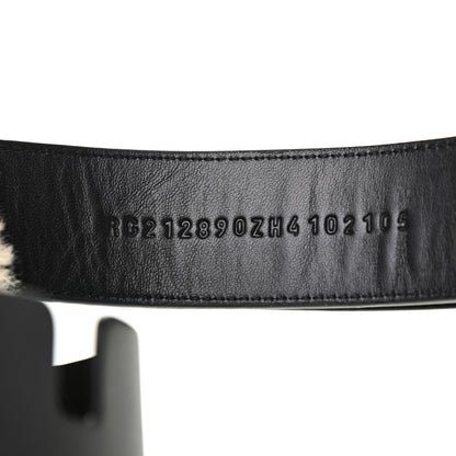 Hermes Veau Indios Woolskin Mens Chypre Sandals 41 Black Ecru 8 of 8