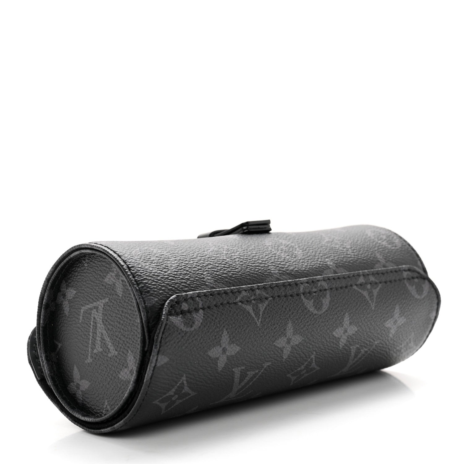 Louis Vuitton Monogram Eclipse 3 Watch Travel Case 3 of 10