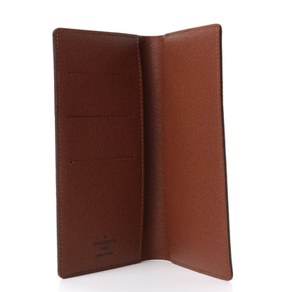 Louis Vuitton Monogram Checkbook Holder Case Wallet 5 of 6